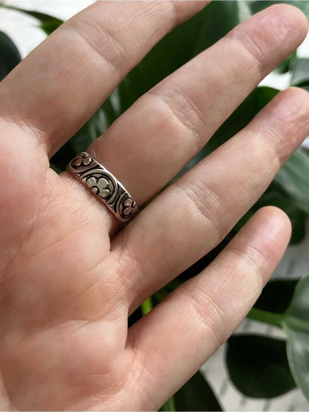 Teardrop Fairy Ring, Sterling 925, 6.25